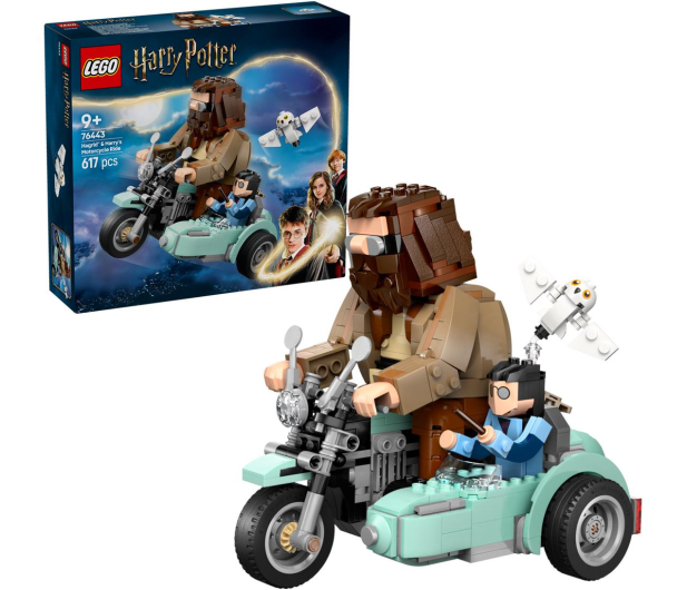 LEGO Harry Potter 76443 Przejażdżka motocyklowa Hagrida - 1284243 - zdjęcie 3